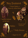 Jackalope Knight Blouse - Oaken Royalty Collection