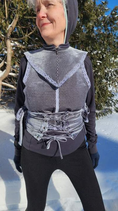 PREORDER- BLADE Stormy Gray Belt- Lady Knights & Sword Maidens