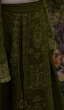 Green Wizard skirt- Foxchant & Ravenspell