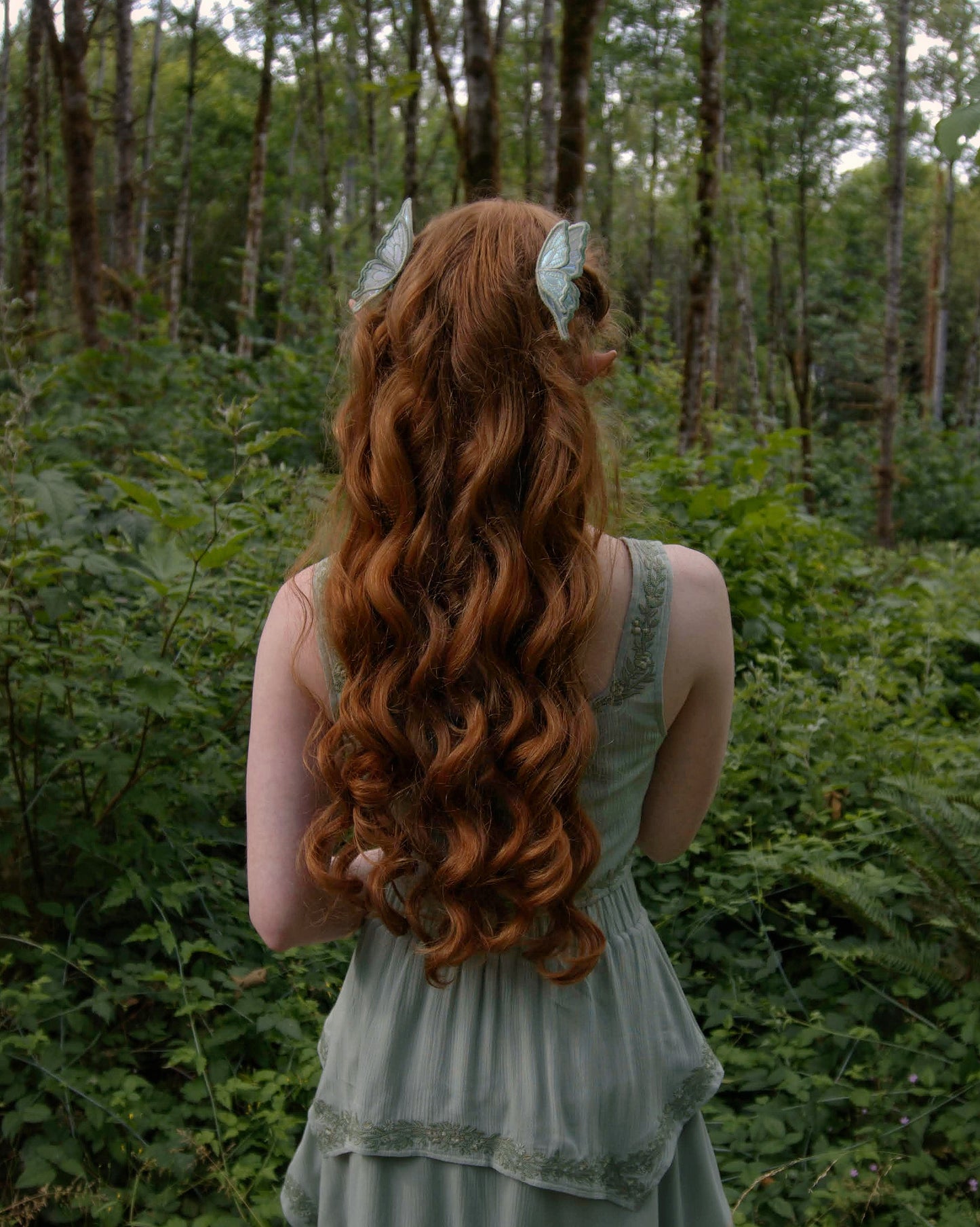 PREORDER- Titania Fairy Wings Hair clips ( set of 2 ) 🌿🧚‍♀️