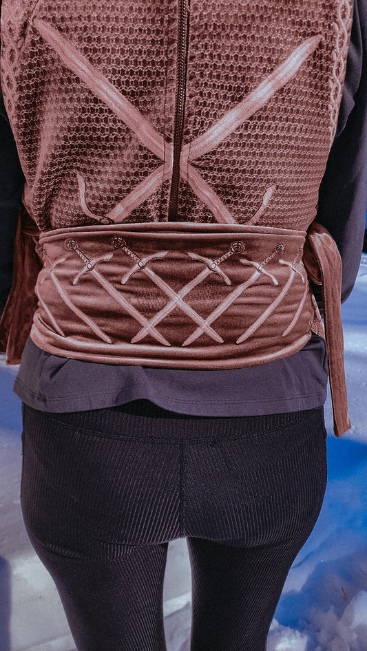 PREORDER- BLADE Rose Gold Belt- Lady Knights & Sword Maidens