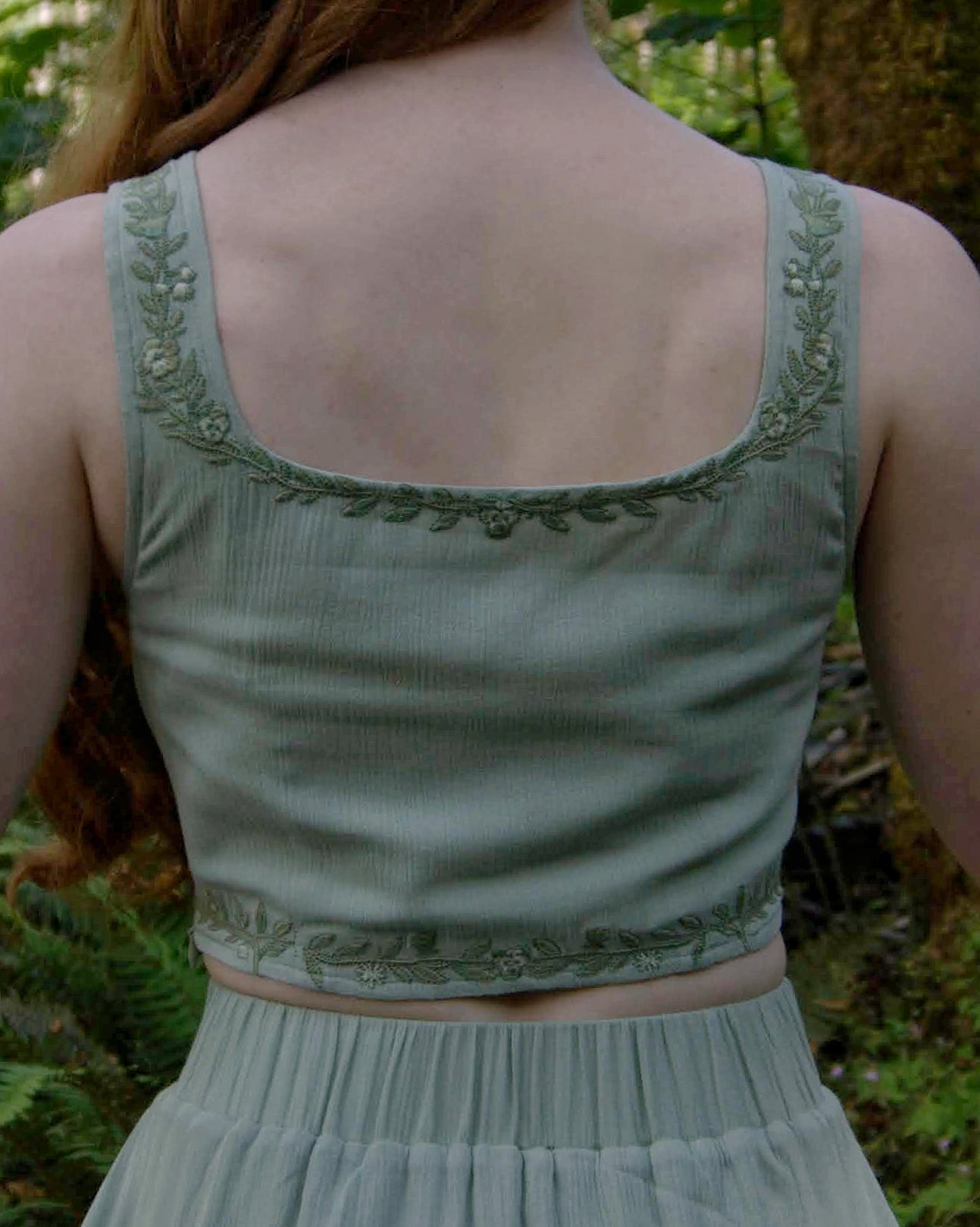 PREORDER- Titania cropped tank top🌿🧚‍♀️