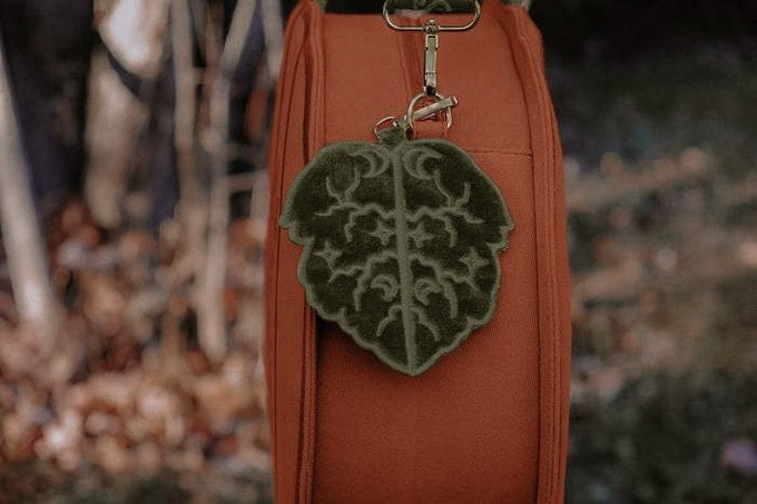 PREORDER- Orange and Green Pumpkin Crossbody Bag- Foxchant & Ravenspell collection