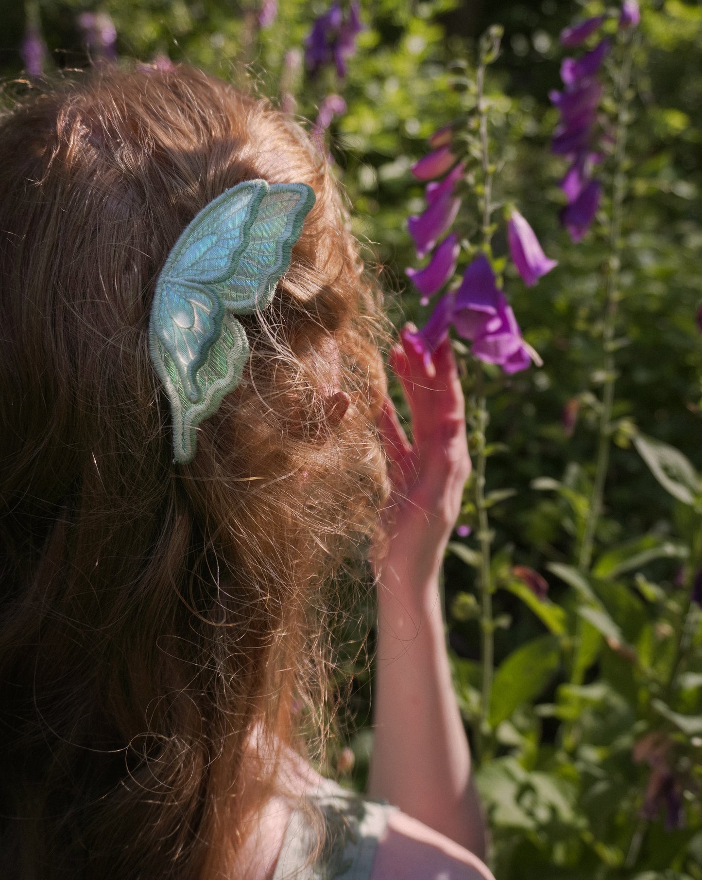 PREORDER- Titania Fairy Wings Hair clips ( set of 2 ) 🌿🧚‍♀️