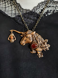 The Oak Unicorn Necklace - Bronze