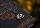 The Samhain Pumpkin Necklace - Silver