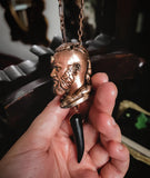 Large Ragnar Lothbrok pendant - Bronze