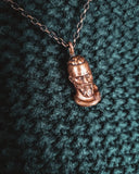 Tiny Ragnar Lothbrok pendant - Bronze