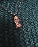 Tiny Ragnar Lothbrok pendant - Bronze