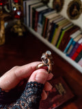 Rodent skull ring - Bronze