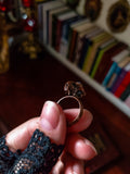 Rodent skull ring - Bronze