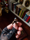 Rodent skull ring - Bronze